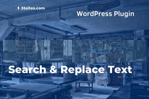 Search and Replace Text